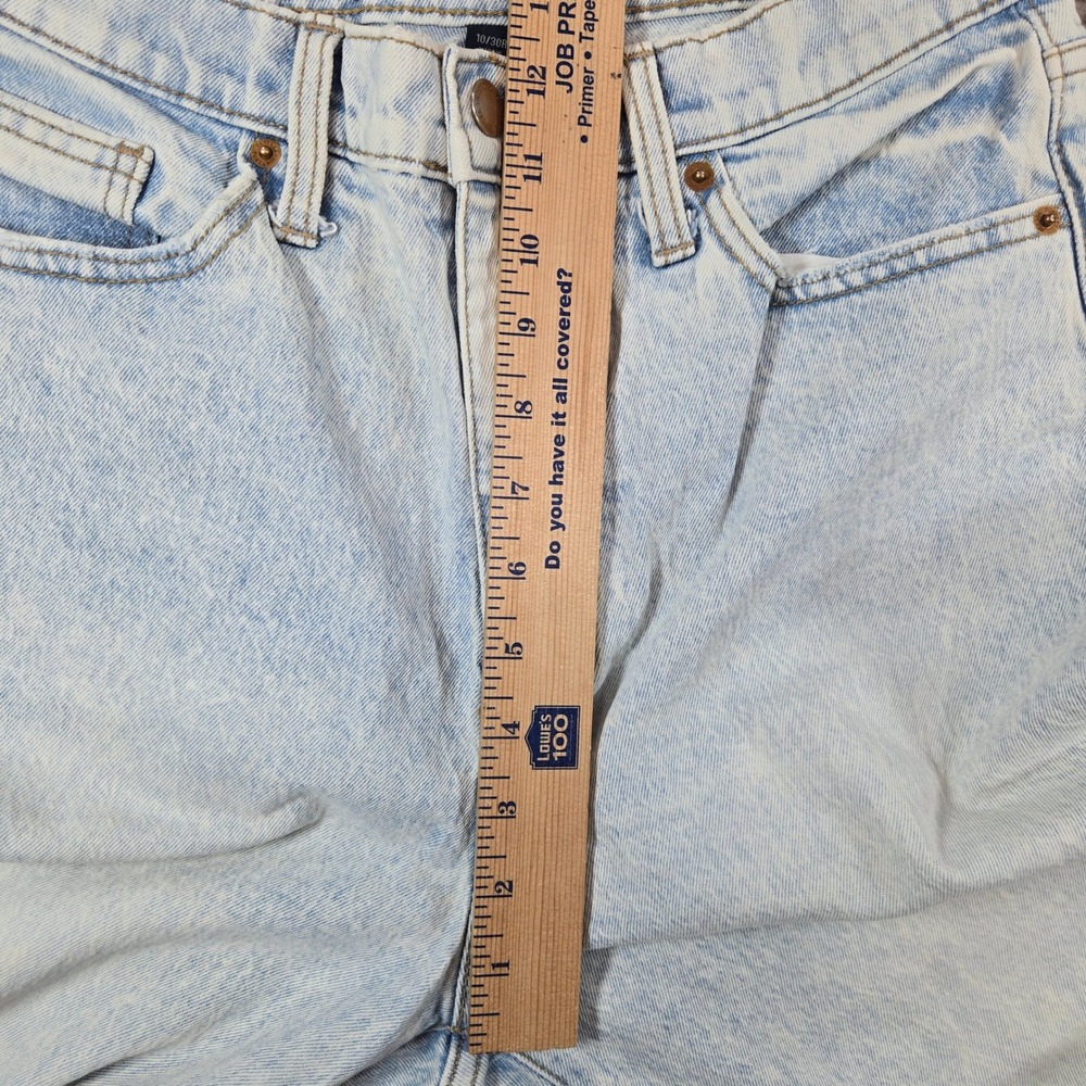 Universal Thread Womens 10/30R Light Wash Vintage Straight High Rise Jeans - Picture 4 of 12